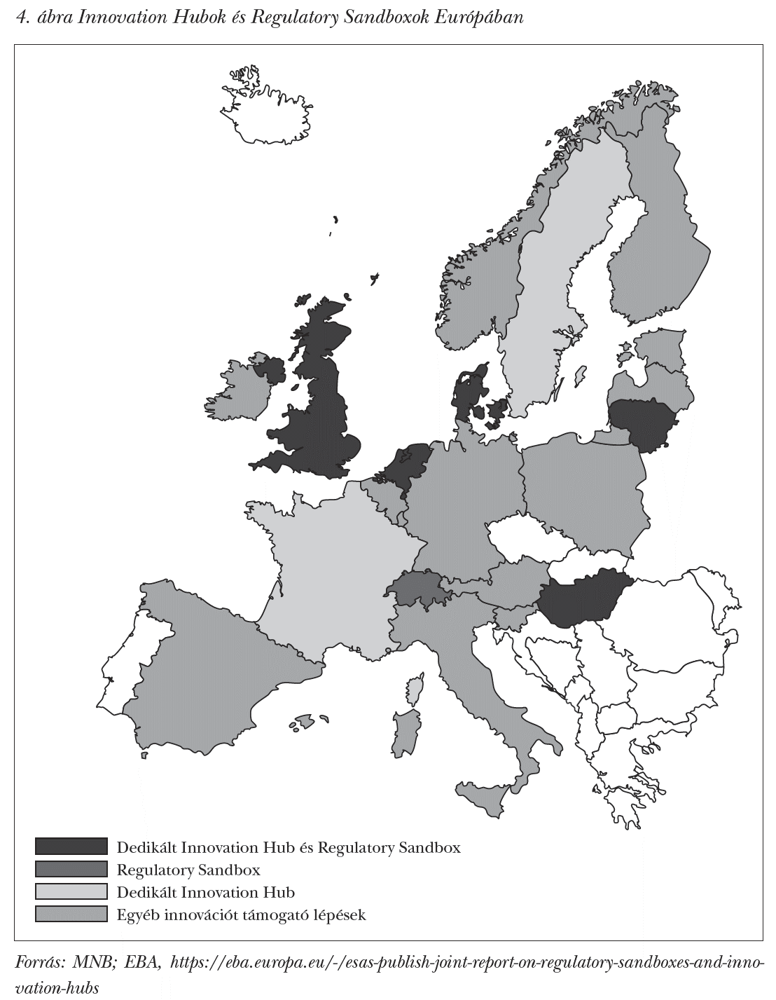 Innovation Hubok és Regulatory Sandboxok Európában