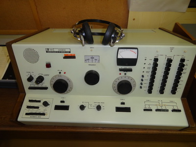 Békésy által készített audiométer