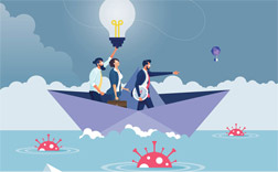 Vállalati, vállalkozói válaszok, aktivitások a COVID-19 járvány fenyegető kihívásainak idején